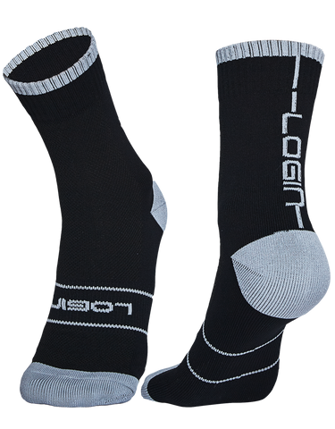 Schwarze/Graue Socken                                