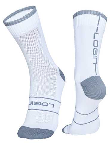 White/Grey Socks