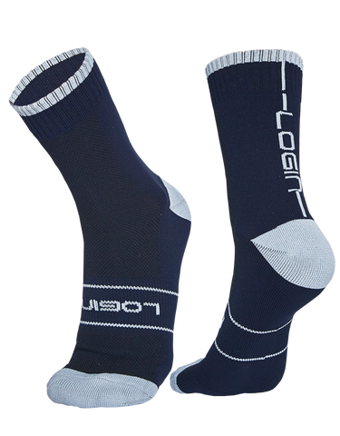 Navy/Grey Socks